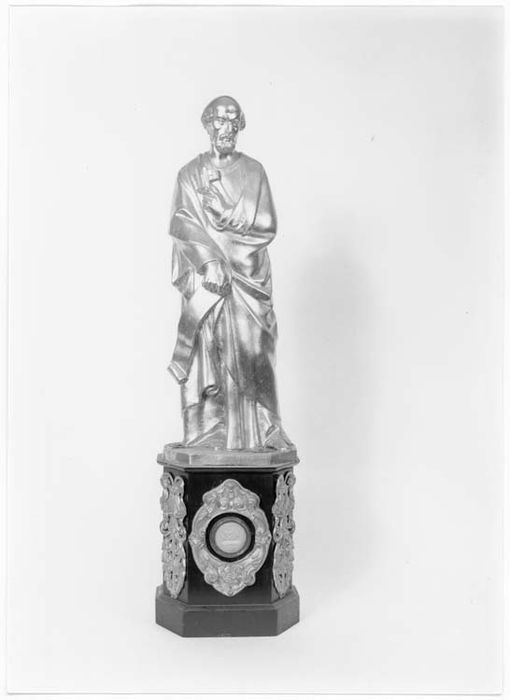 statuette-reliquaire : Saint Paul - © Ministère de la Culture (France), Médiathèque du patrimoine et de la photographie, diffusion GrandPalaisRmn Photo