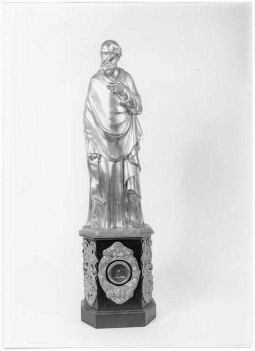statuette-reliquaire : Saint Isidore - © Ministère de la Culture (France), Médiathèque du patrimoine et de la photographie, diffusion GrandPalaisRmn Photo