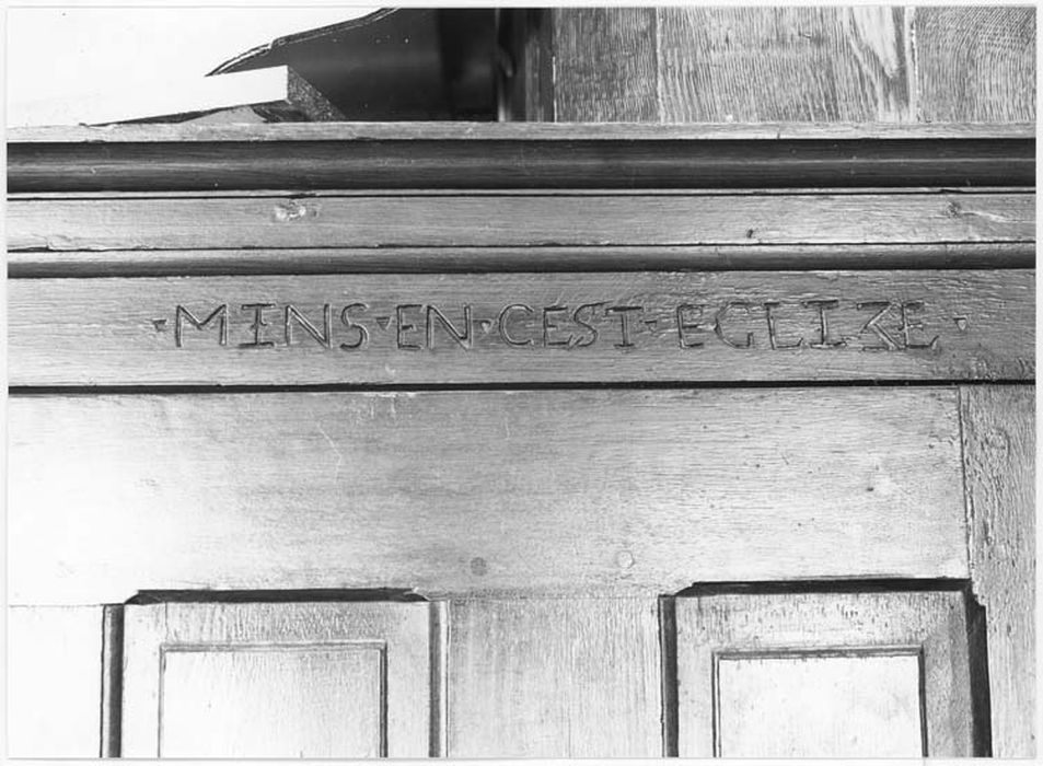 détail, armoire de sacristie - © Ministère de la Culture (France), Médiathèque du patrimoine et de la photographie, diffusion GrandPalaisRmn Photo