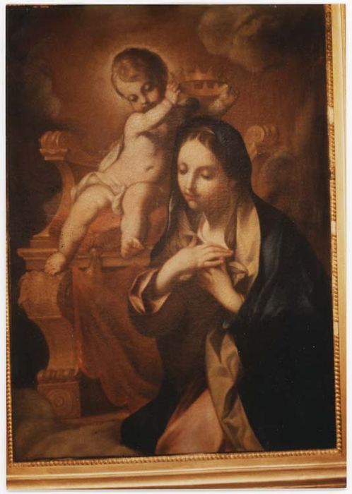 Tableau : Couronnement de la Vierge