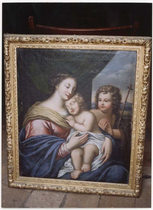 cadre du tableau : Vierge à l'Enfant avec saint Jean-Baptiste - © Ministère de la Culture (France), Médiathèque du patrimoine et de la photographie, diffusion GrandPalaisRmn Photo