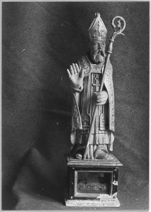 Statuette-reliquaire : Saint Léte