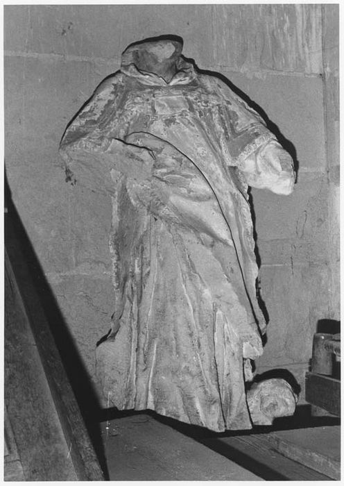 Statue : Saint diacre (Saint Mathurin ?)