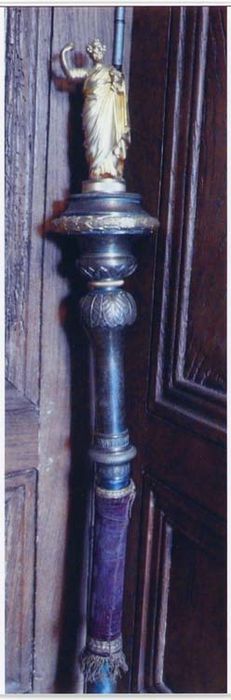 bâton de chantre et sa statue (statuette) : Saint Pierre