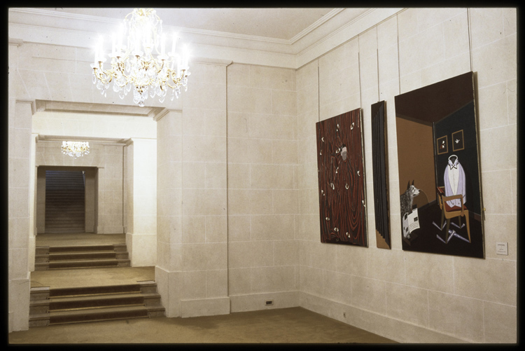 Foyer de la salle Clemenceau. Peinture, série José-Maria Blanco