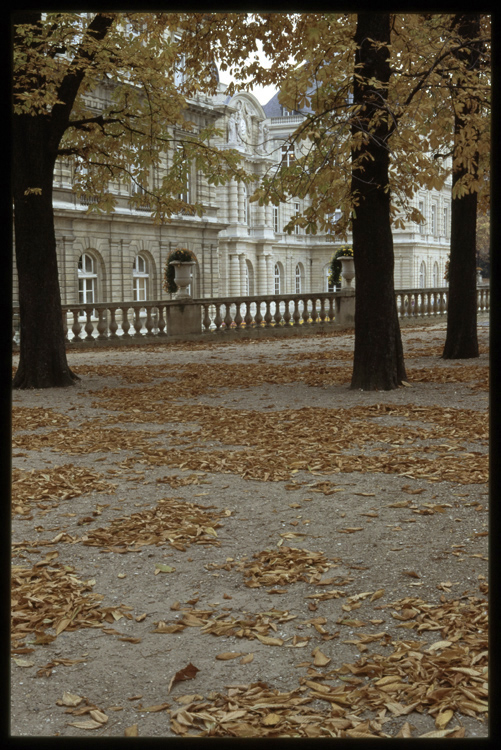 Façade sud et balustrade, côté ouest