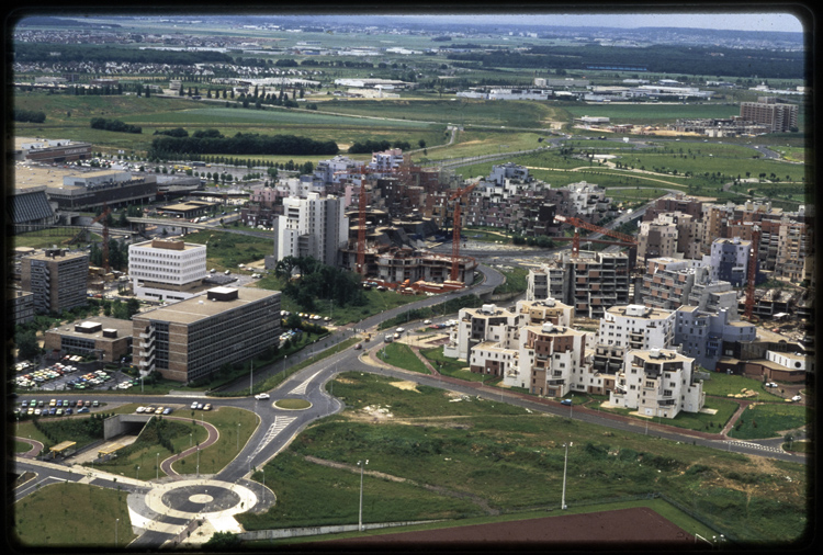 Vue aérienne de la Grande Borne