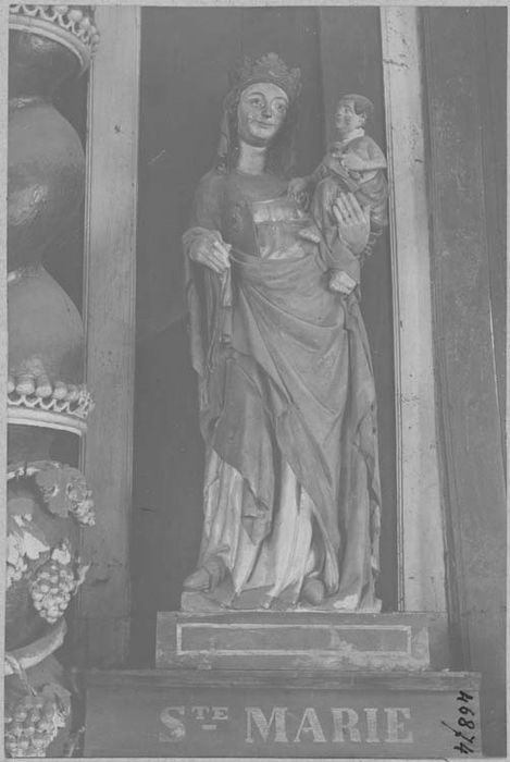 statue : Vierge à l'Enfant - © Ministère de la Culture (France), Médiathèque du patrimoine et de la photographie, diffusion RMN-GP