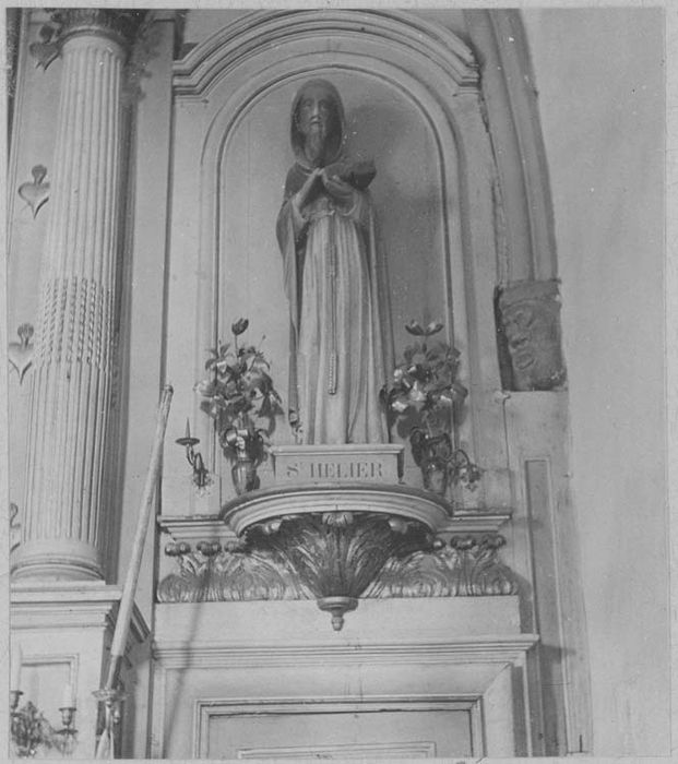 statue : Saint Helier - © Ministère de la Culture (France), Médiathèque du patrimoine et de la photographie, diffusion GrandPalaisRmn Photo