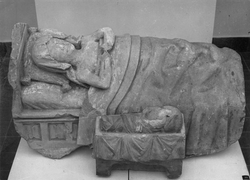 haut-relief : La Nativité de la Vierge, vue générale - © Ministère de la Culture (France), Médiathèque du patrimoine et de la photographie (objets mobiliers), tous droits réservés