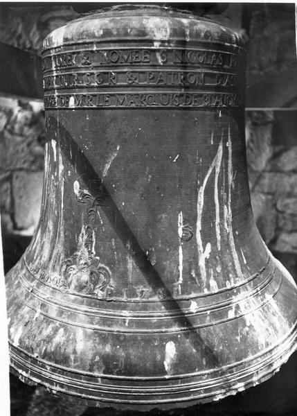 cloche dite saint Nicolas, vue générale