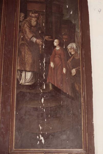 volet de polyptyque : la Présentation de la Vierge au Temple, vue générale - © Ministère de la Culture (France), Médiathèque du patrimoine et de la photographie (objets mobiliers), tous droits réservés