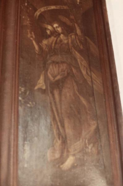 volet de polyptyque : l'Annonciation, vue partielle - © Ministère de la Culture (France), Médiathèque du patrimoine et de la photographie (objets mobiliers), tous droits réservés