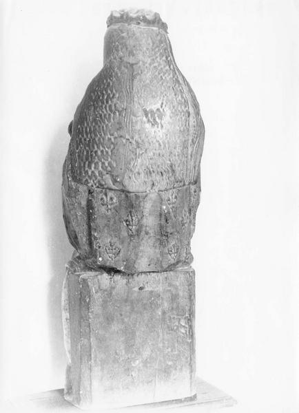 statue : Vierge à l'Enfant, dite Vierge à la figue, vue générale de dos - © Ministère de la Culture (France), Médiathèque du patrimoine et de la photographie (objets mobiliers), tous droits réservés
