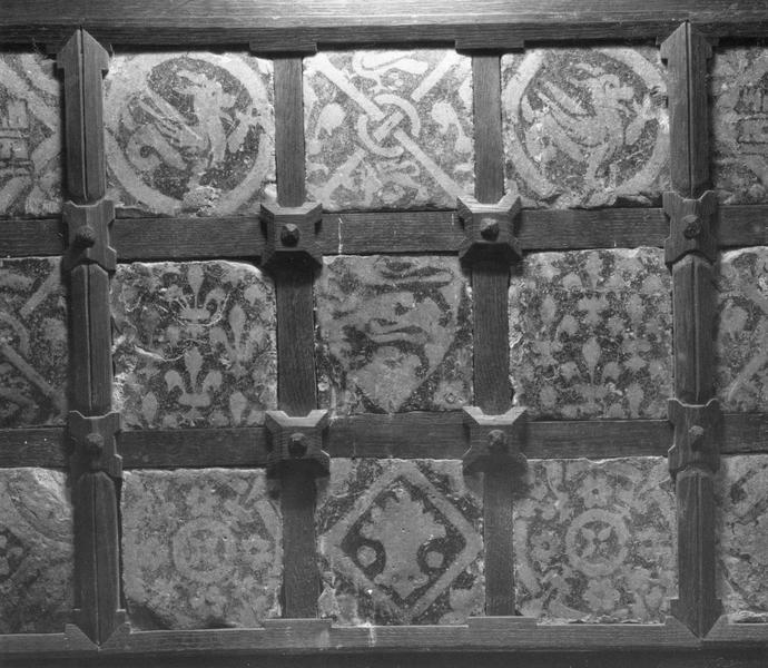 Carrelage de sol, vue partielle