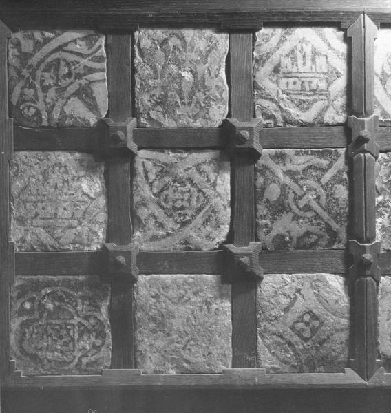 Carrelage de sol, vue partielle