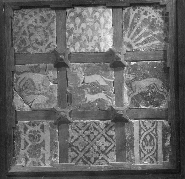 Carrelage de sol, vue partielle