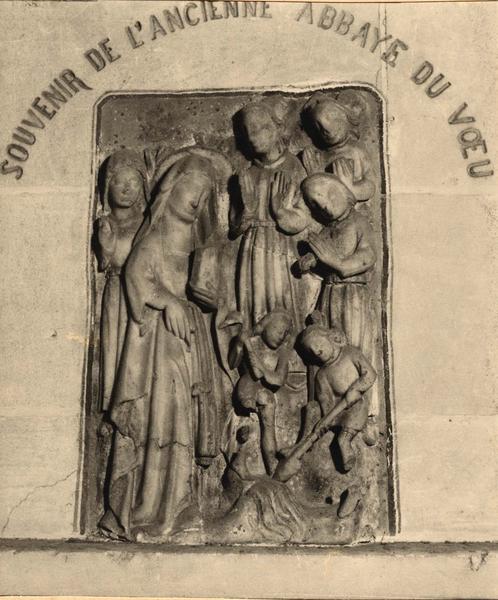 bas-relief : vie de l'impératrice Mathilde ou la découverte de la vraie croix par sainte Hélène, vue générale