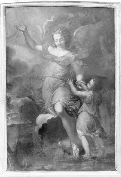 tableau : Ange Gardien, cadre, vue générale - © Ministère de la Culture (France), Médiathèque du patrimoine et de la photographie (objets mobiliers), tous droits réservés