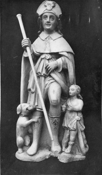 statue : Saint Roch, vue générale