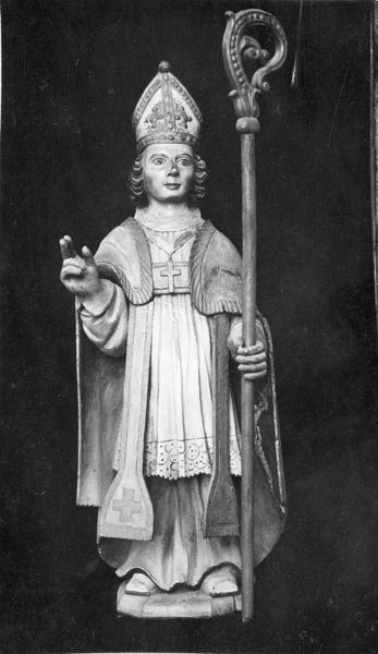 statue : Saint Lô, évêque, vue générale