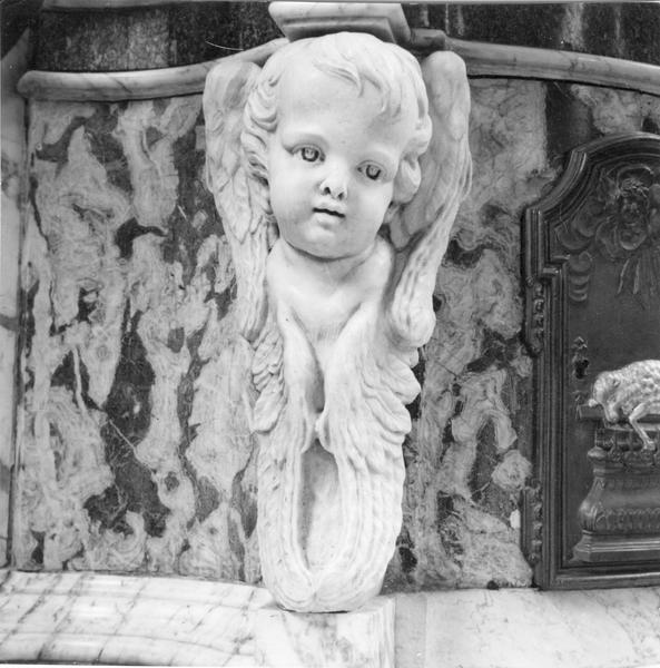 maître-autel, tabernacle, détail