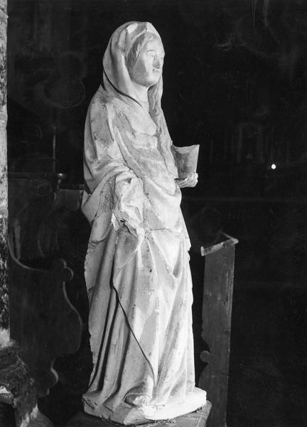 statue : Sainte Marie-Madeleine, vue générale - © Ministère de la Culture (France), Médiathèque du patrimoine et de la photographie (objets mobiliers), tous droits réservés