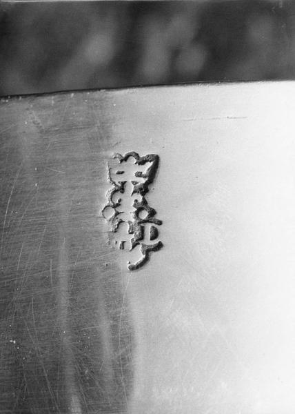 calice, détail du poinçon