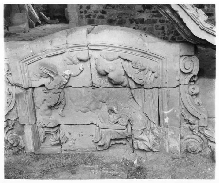 autel secondaire de l'Annonciation, vue partielle - © Ministère de la Culture (France), Médiathèque du patrimoine et de la photographie (objets mobiliers), tous droits réservés