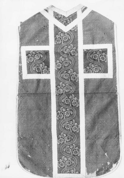 chasuble, vue générale