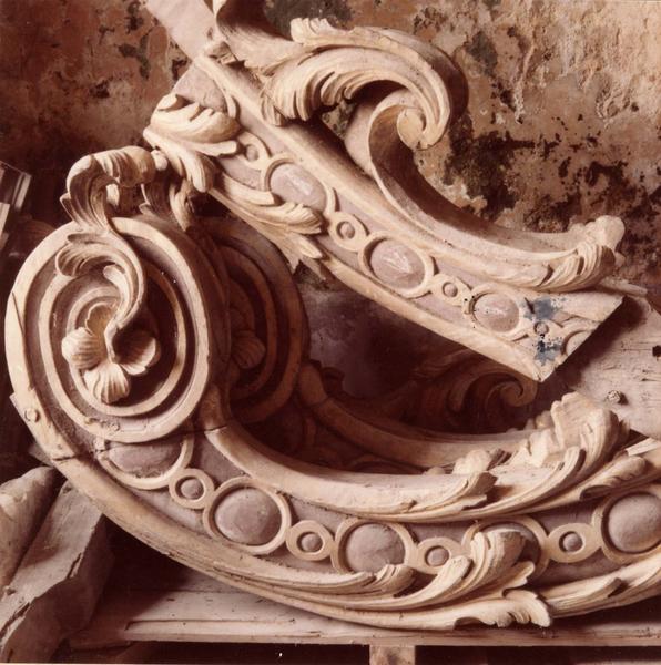 poutre de gloire, détail - © Ministère de la Culture (France), Médiathèque du patrimoine et de la photographie (objets mobiliers), tous droits réservés