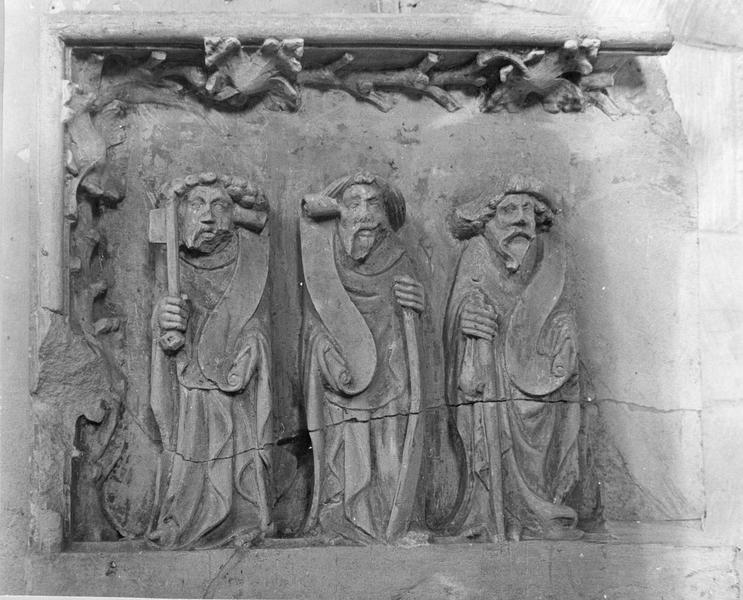 Bas-reliefs, vue générale