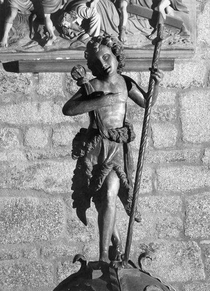 statue : saint Jean-Baptiste, vue générale