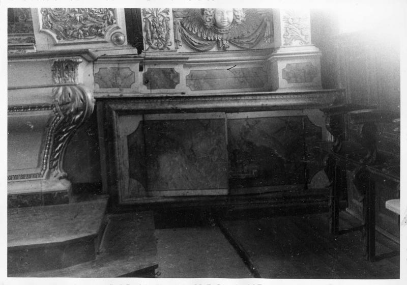 maître-autel, détail