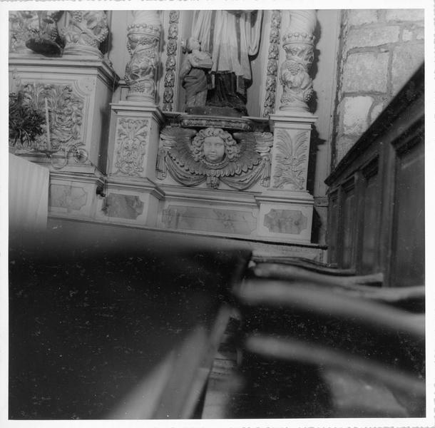 maître-autel, détail