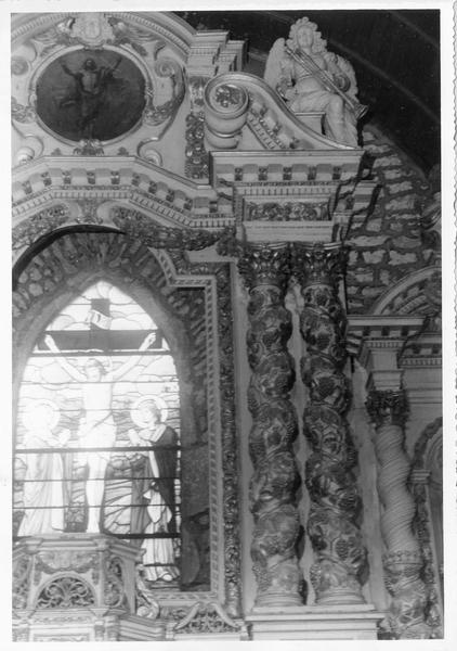 maître-autel, vue partielle