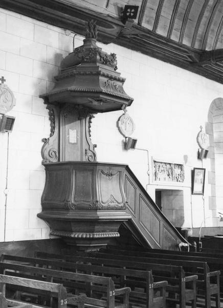 chaire à prêcher, vue générale