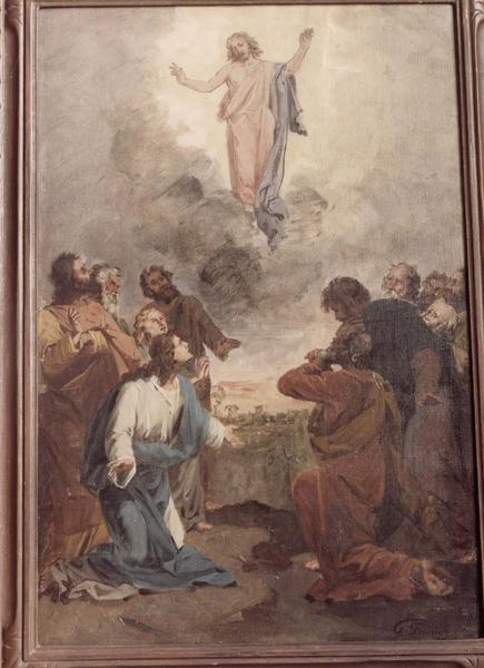 tableau et cadre : l'Ascension, vue générale