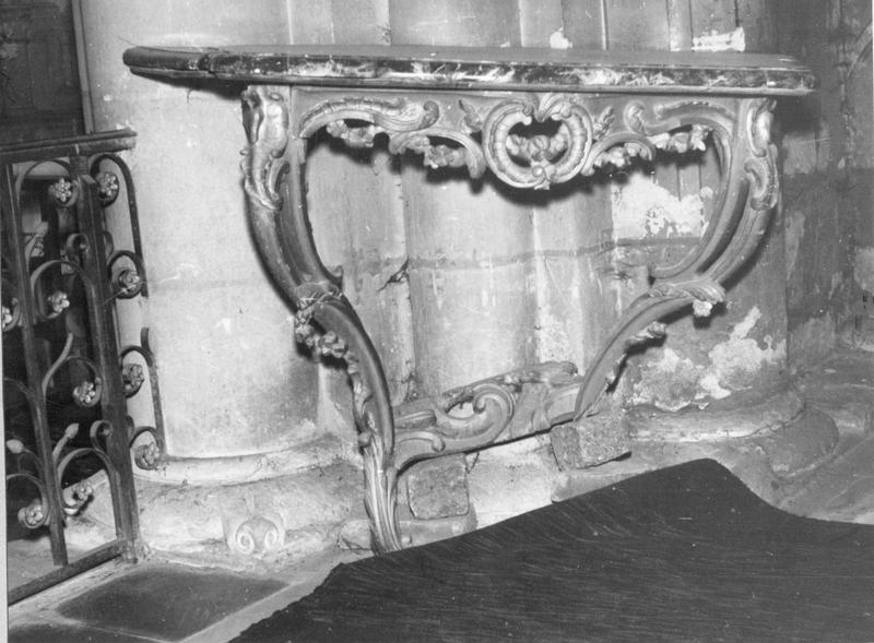 console, vue générale