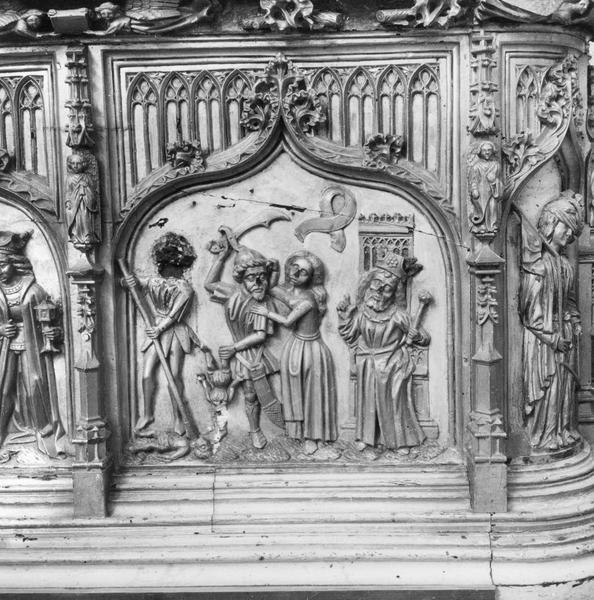 devant d'autel : cycle de la Nativité, détail - © Ministère de la Culture (France), Médiathèque du patrimoine et de la photographie (objets mobiliers), tous droits réservés