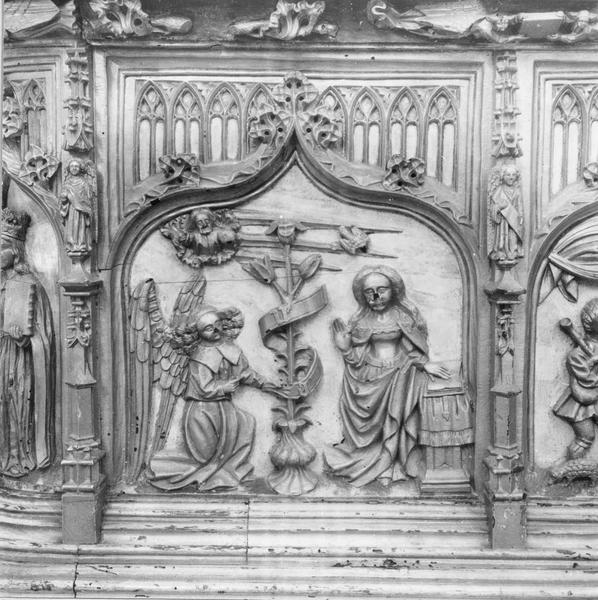 devant d'autel : cycle de la Nativité, détail - © Ministère de la Culture (France), Médiathèque du patrimoine et de la photographie (objets mobiliers), tous droits réservés