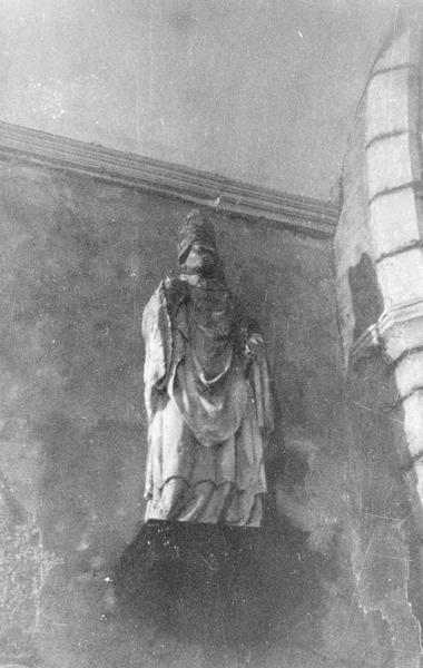 statue : saint Ouen, évêque, vue générale - © Ministère de la Culture (France), Médiathèque du patrimoine et de la photographie (objets mobiliers), tous droits réservés