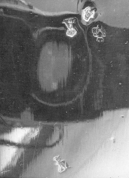 soupière, détail des poinçons