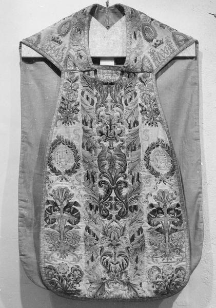 chasuble, vue générale