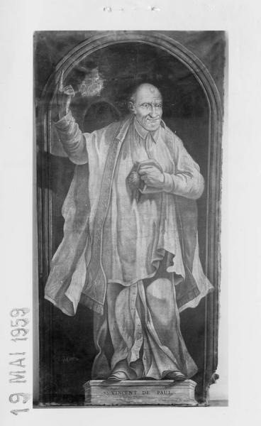 tableau : saint Vincent de Paul, vue générale - © Ministère de la Culture (France), Médiathèque du patrimoine et de la photographie (objets mobiliers), tous droits réservés
