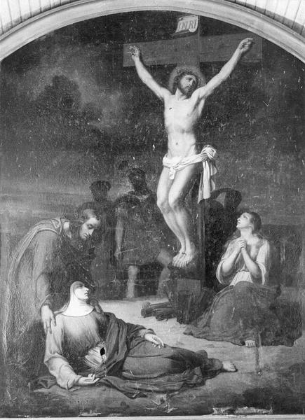 tableau : la Crucifixion, vue générale - © Ministère de la Culture (France), Médiathèque du patrimoine et de la photographie (objets mobiliers), tous droits réservés