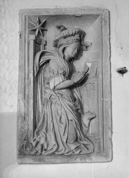 bas-relief : sainte Geneviève en prière, vue générale - © Ministère de la Culture (France), Médiathèque du patrimoine et de la photographie (objets mobiliers), tous droits réservés