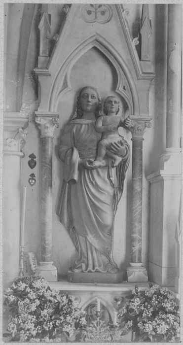 statue : Vierge à l'Enfant - © Ministère de la Culture (France), Médiathèque du patrimoine et de la photographie, diffusion GrandPalaisRmn Photo