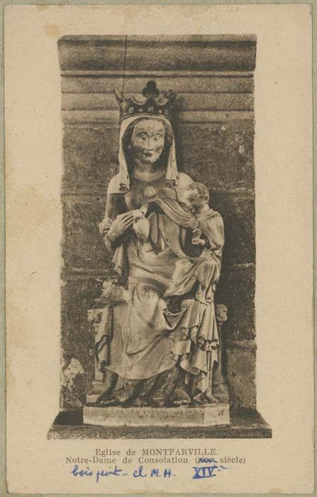 statue : Vierge à l'Enfant