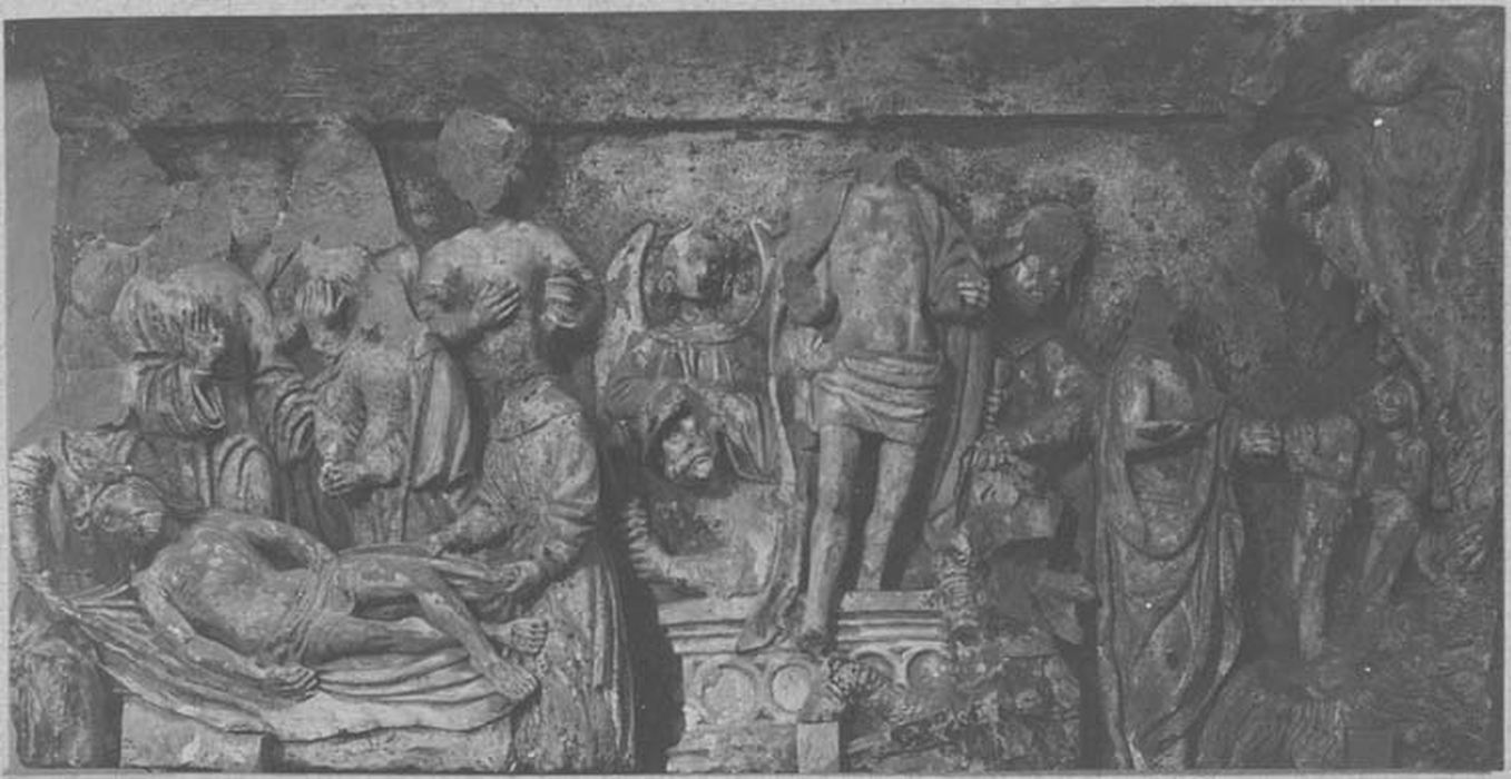 Bas-relief : Scènes de la vie du Christ